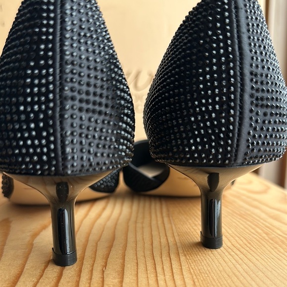Black Kitten Heel Pumps | Pointed Toe | NWT | Size 8.5 - Picture 6 of 10